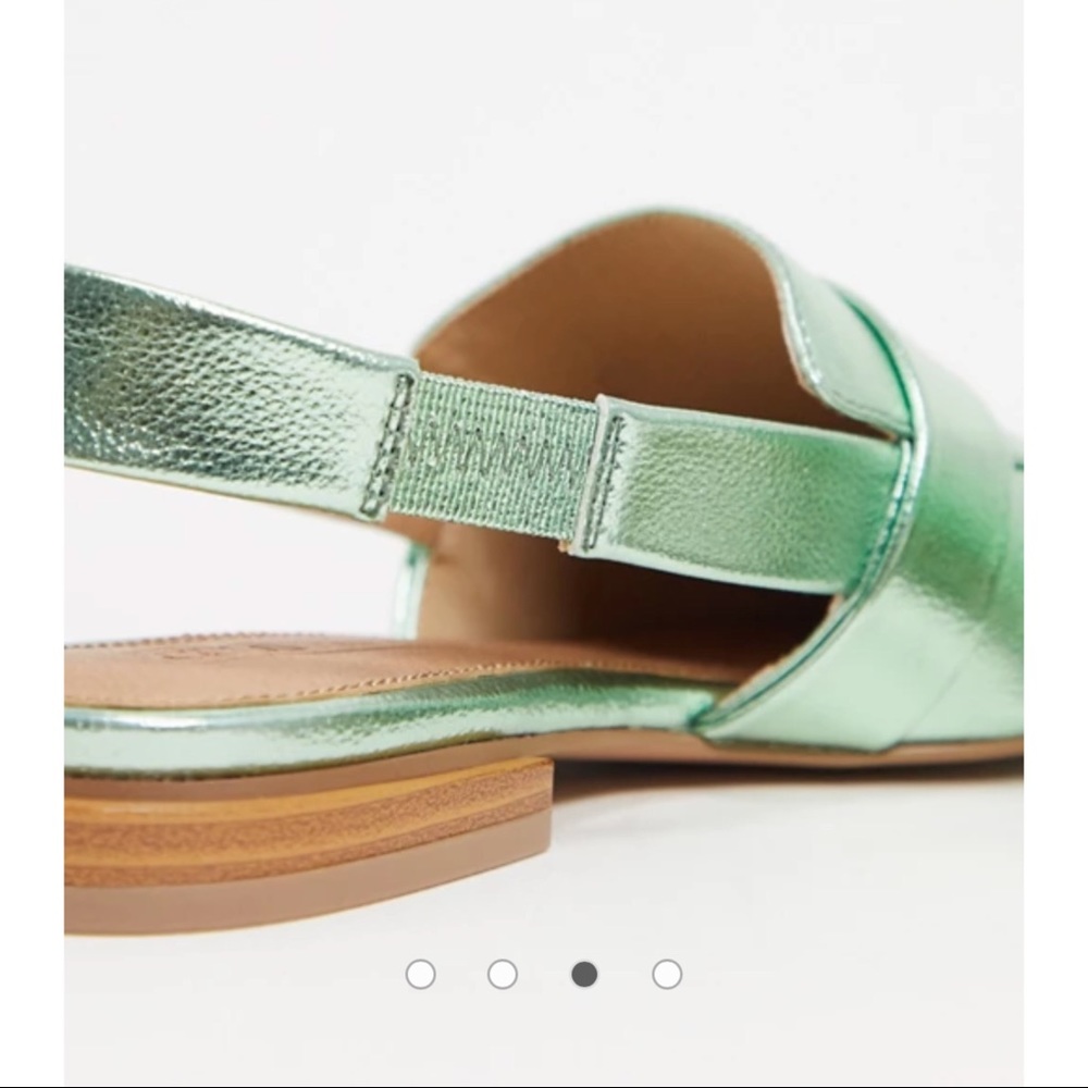 NIB ASOS DESIGN Might slingback flat shoes - Picture 4 of 4